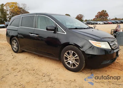 2013 Honda Odyssey Exl из США, поврежденный, VIN 5FNRL5H66DB068377